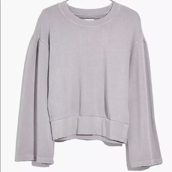 MADEWELL x KAREN WALKER Garment-Dyed Sweatshirt size Medium - Picture 4 of 15